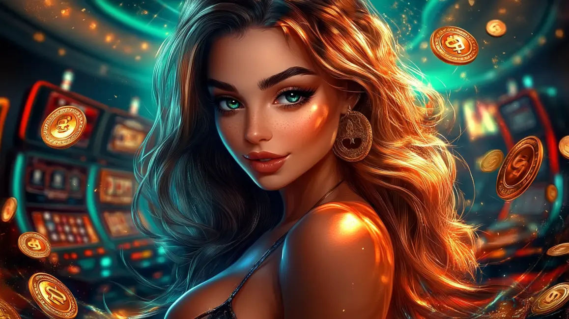 A stylish woman with cat ears and a modern city backdrop uses her phone to bet on sports, representing the futuristic and convenient way to play with 999BD.
